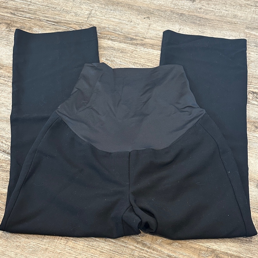 LOFT Black Polyester Pants